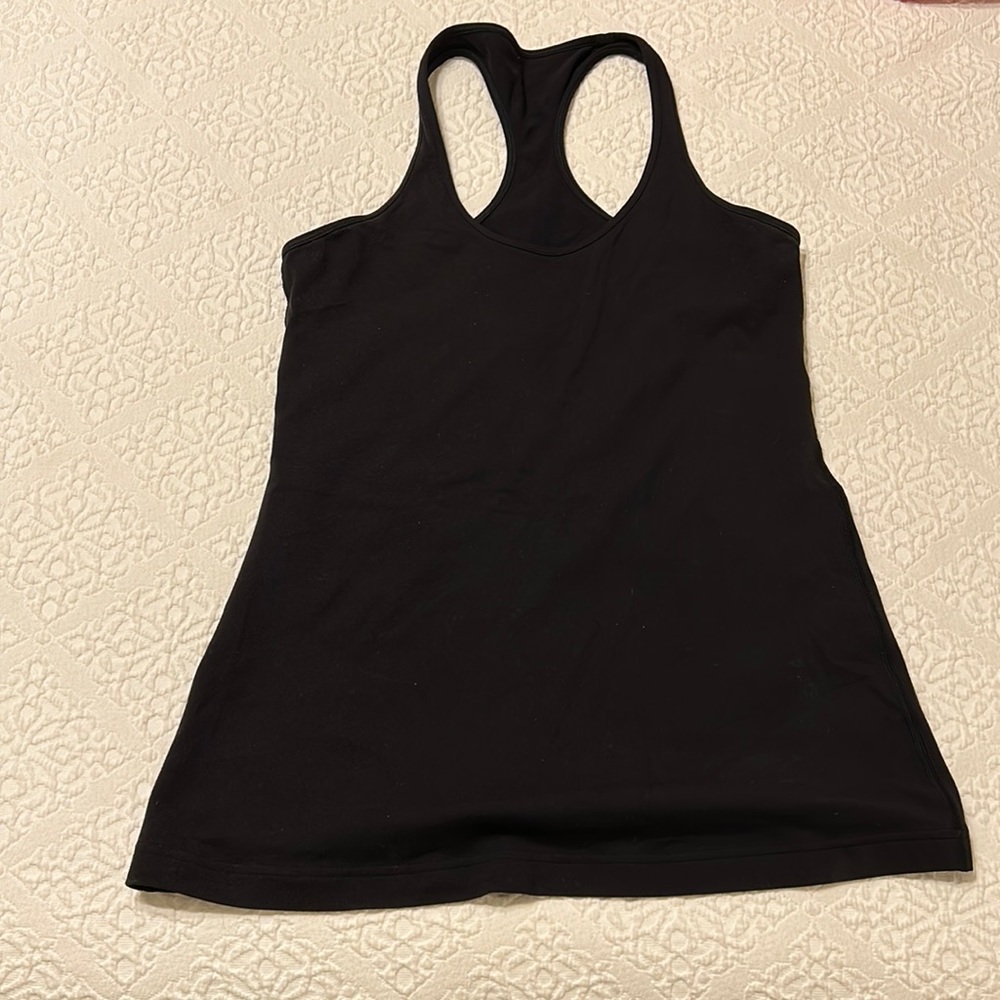 Lululemon black workout tank